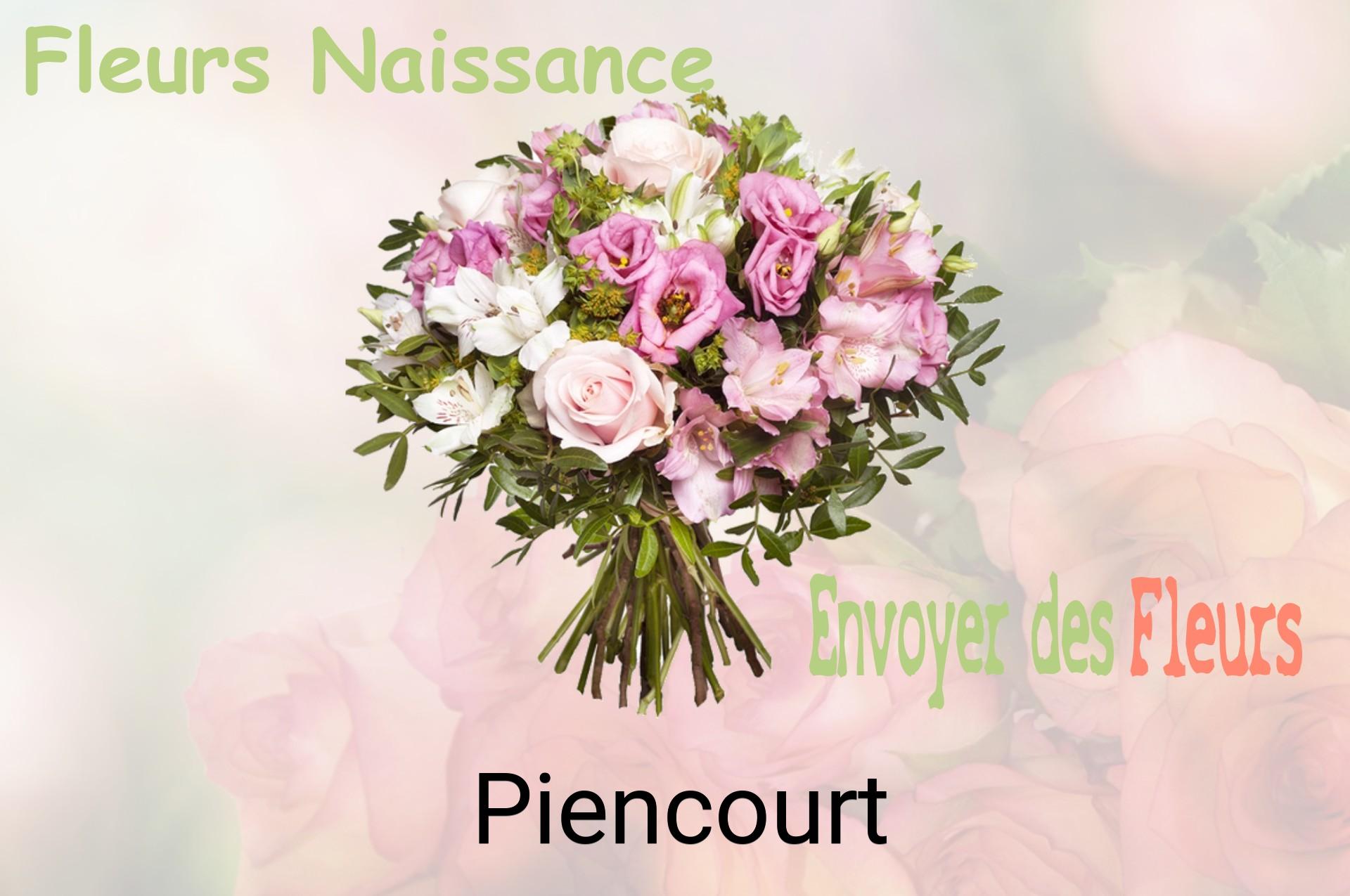 Bouquet de fleurs de naissance livré à Piencourt